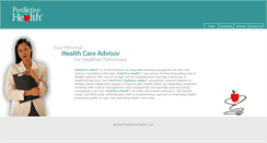 Desktop Screenshot of predictivehealth.com